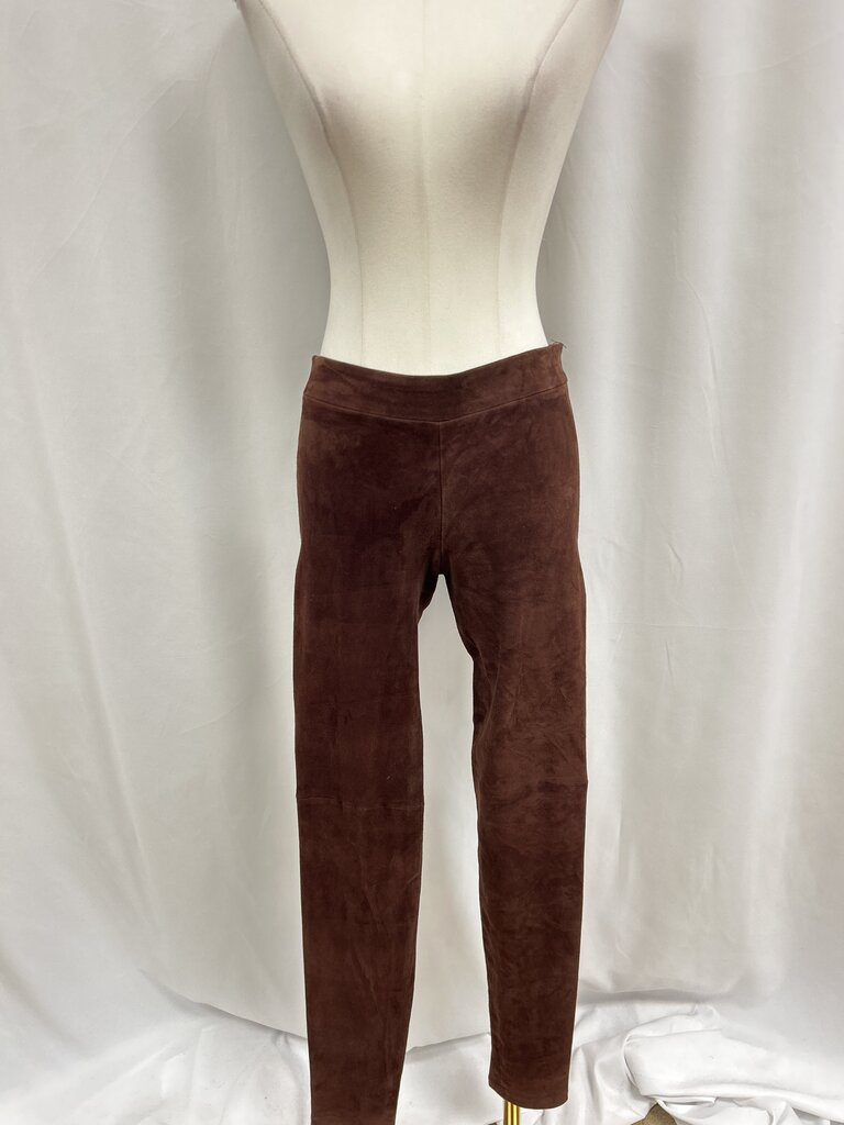 Vince Brown Suede Legging