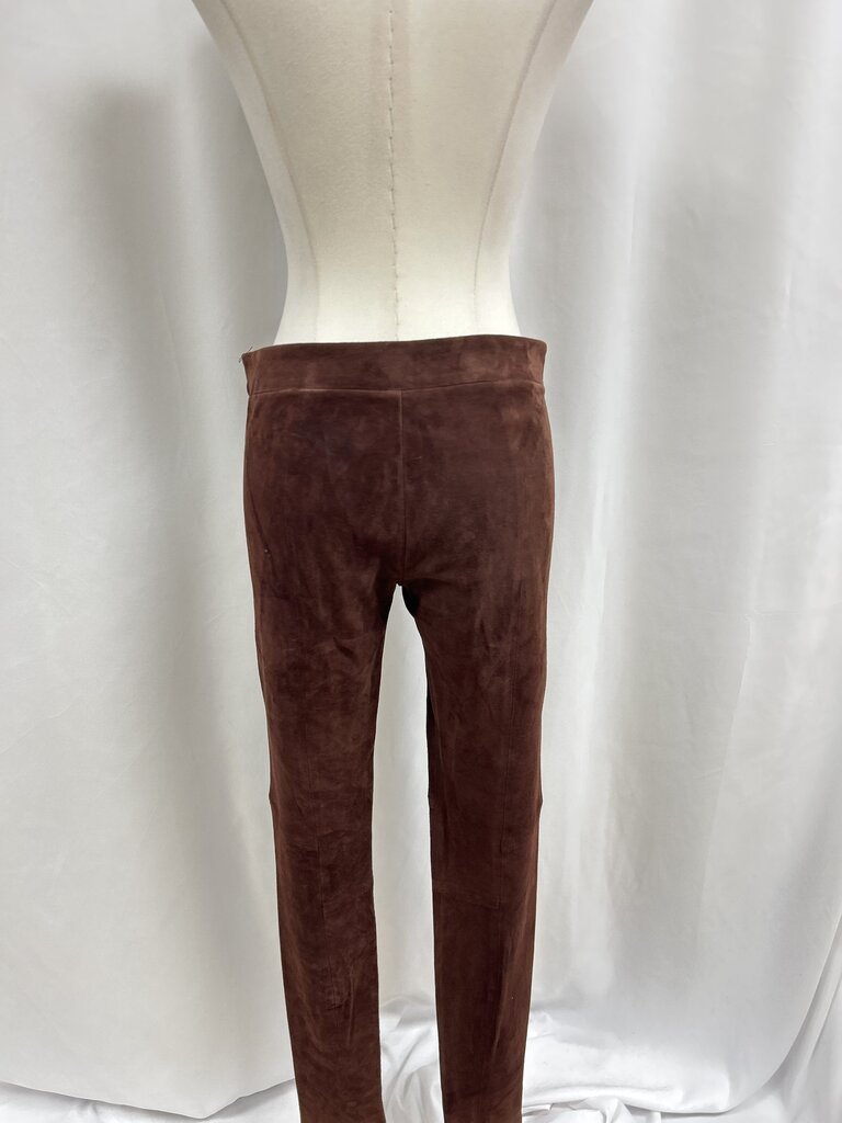Vince Brown Suede Legging