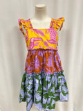Farm Rio Mixed Tropical Swing Mini Dress