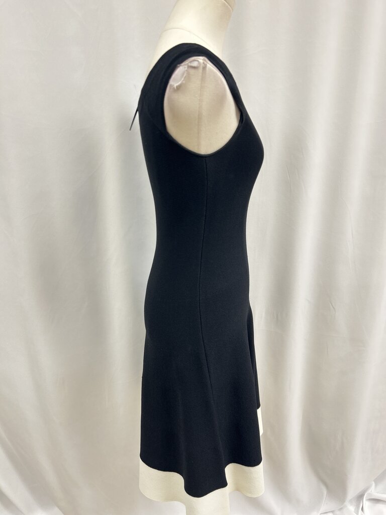 Eliza J Black Fit and Flare Dress
