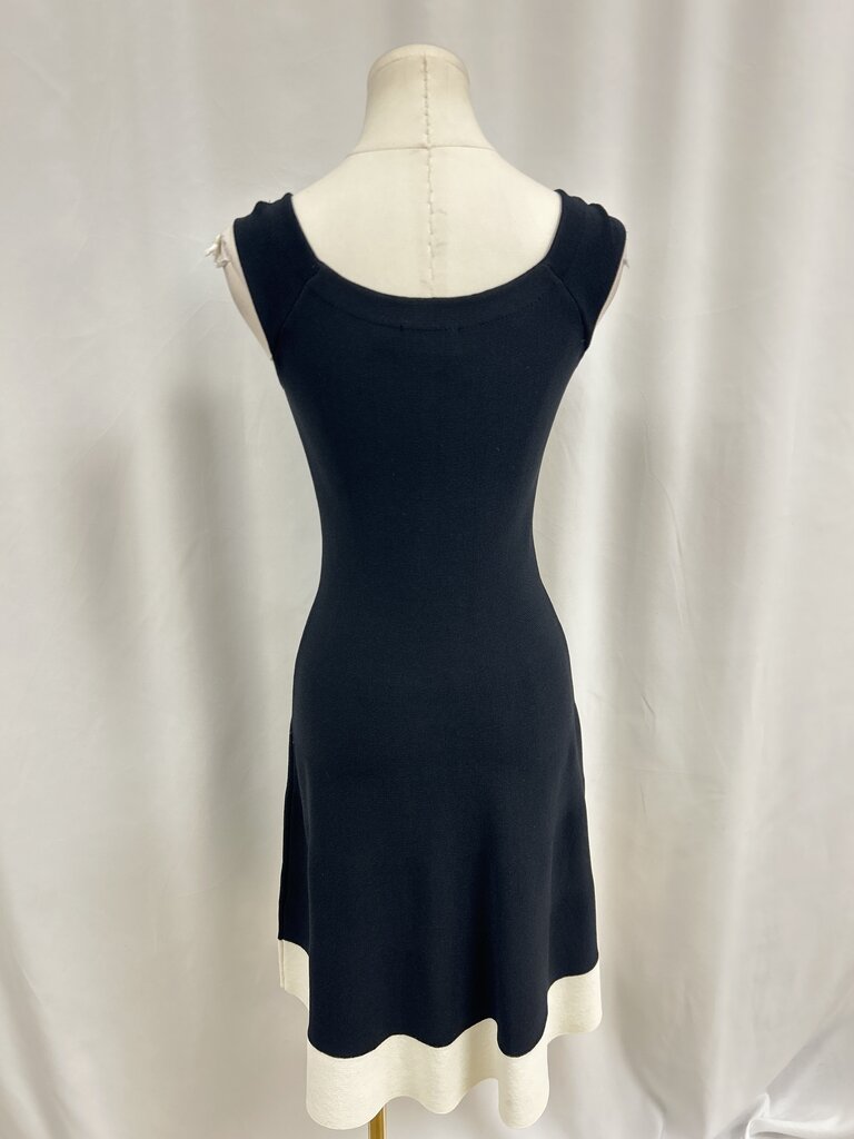 Eliza J Black Fit and Flare Dress