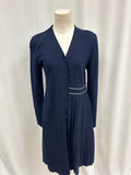 Adeam Navy Cardigan Dress NWT