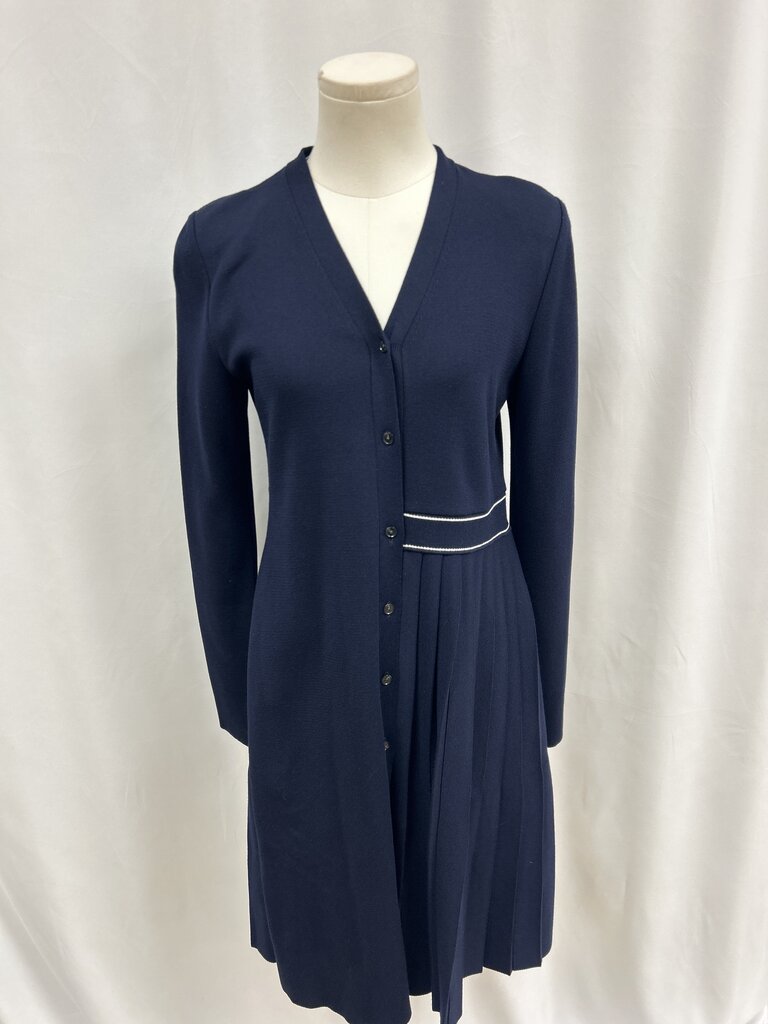 Adeam Navy Cardigan Dress NWT