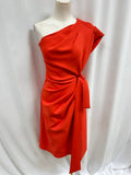 Jovani Flame Strapless Side Tie Mini Dress