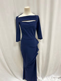 Chiara Boni Navy Gown
