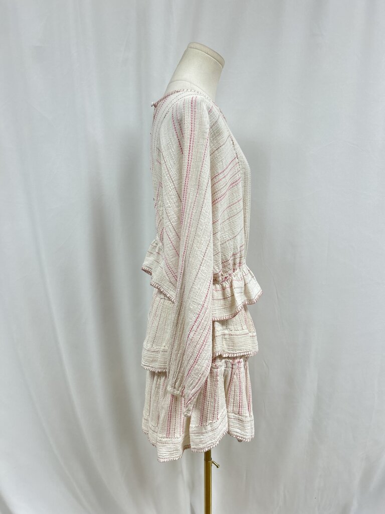LoveShackFancy Pink Gauze Two Piece Set