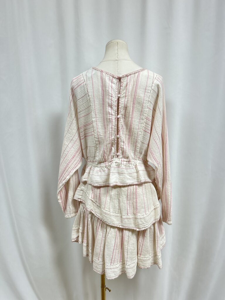 LoveShackFancy Pink Gauze Two Piece Set