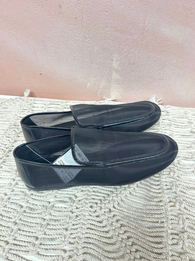 Khaite Black Mesh Loafer