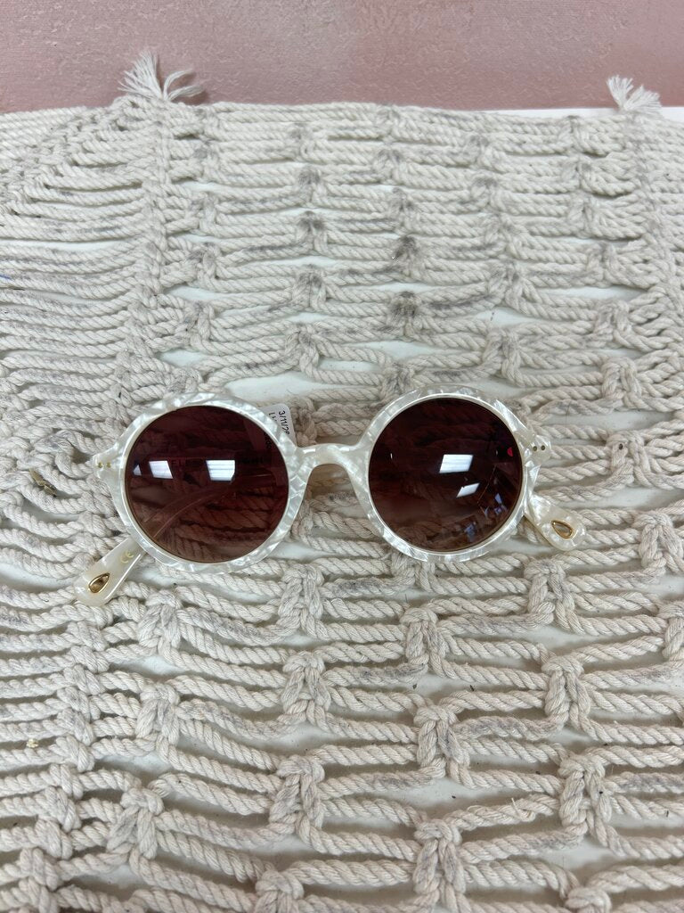 Lele Sadoughi Pearlized Sunglasses