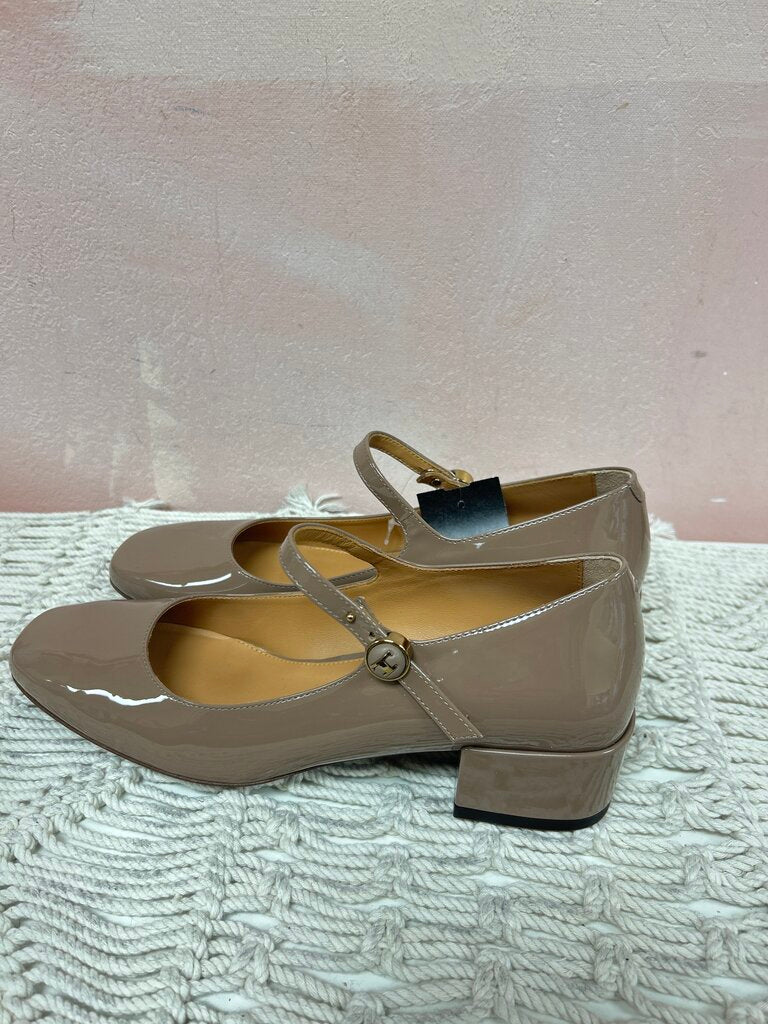 Tod's Taupe Patent MaryJane NWT