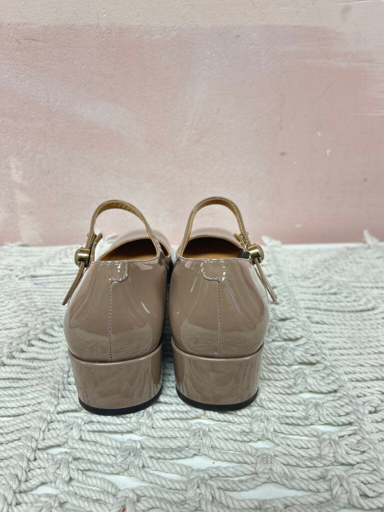 Tod's Taupe Patent MaryJane NWT