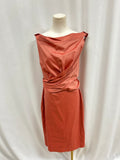 Max Mara Salmon Ruched Dress