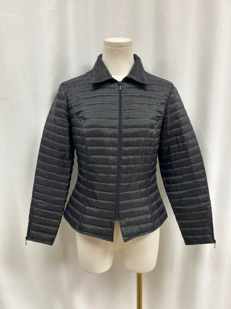 Anne Fontaine Black Embellished Jacket