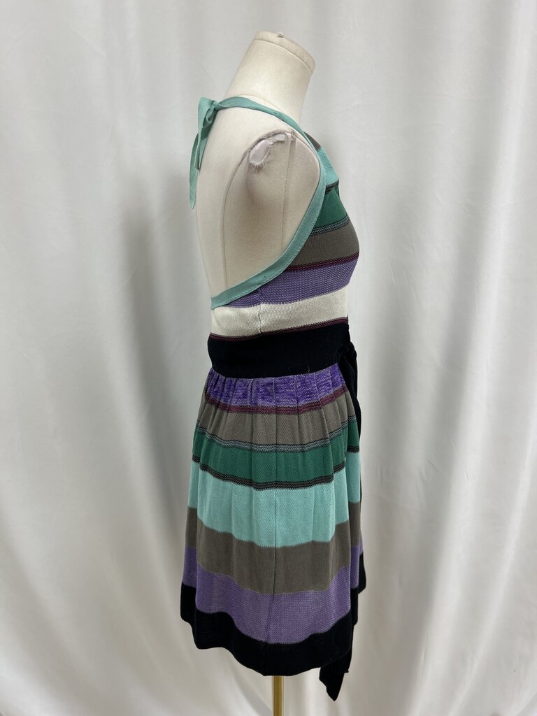 Missoni Black Multi Knit Halter Dress
