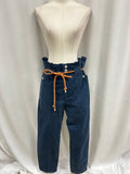 Veronica Beard Blue Belted Chino