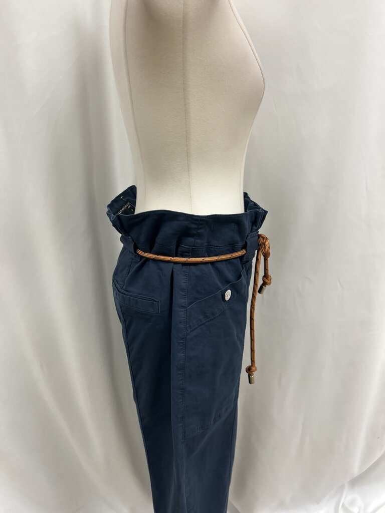 Veronica Beard Blue Belted Chino