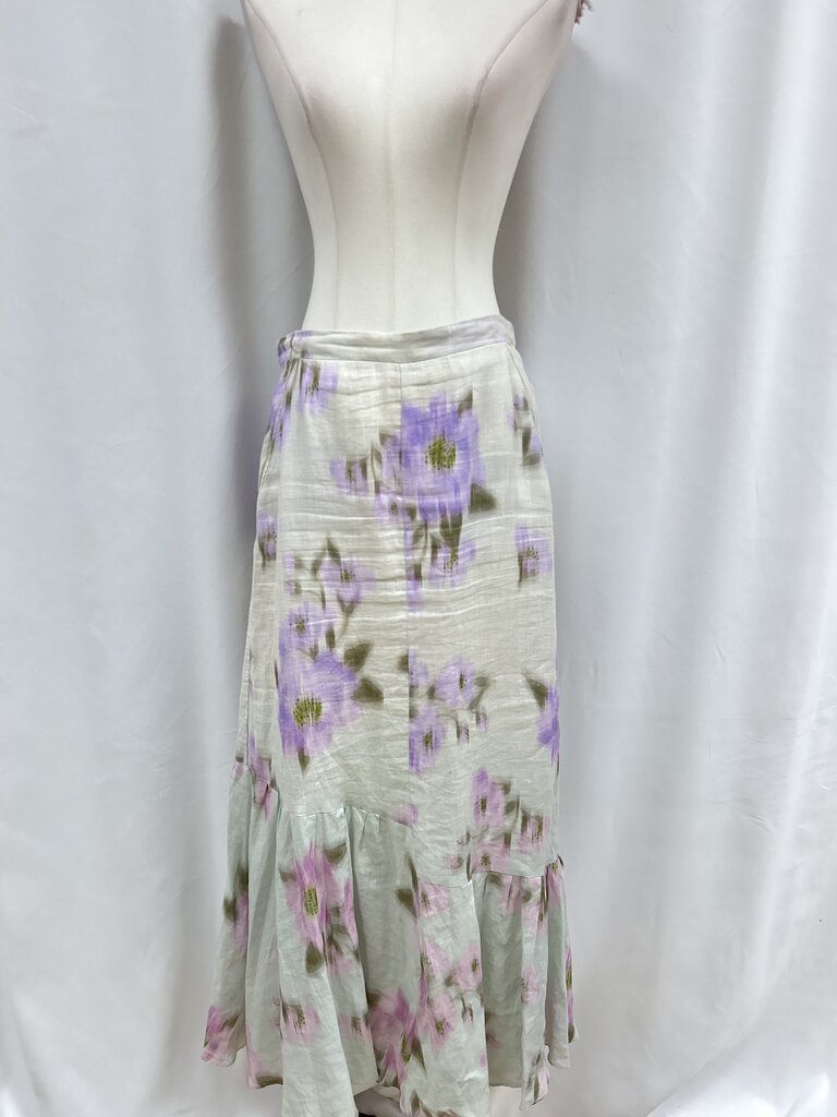 Dorothee Schumacher Lavendar Floral Maxi Skirt