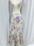 Dorothee Schumacher Lavendar Floral Maxi Skirt