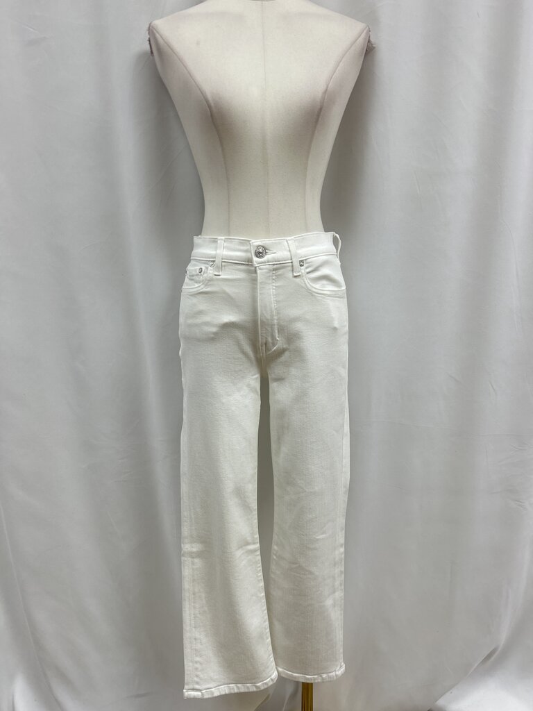AYR White Straight Leg Jean