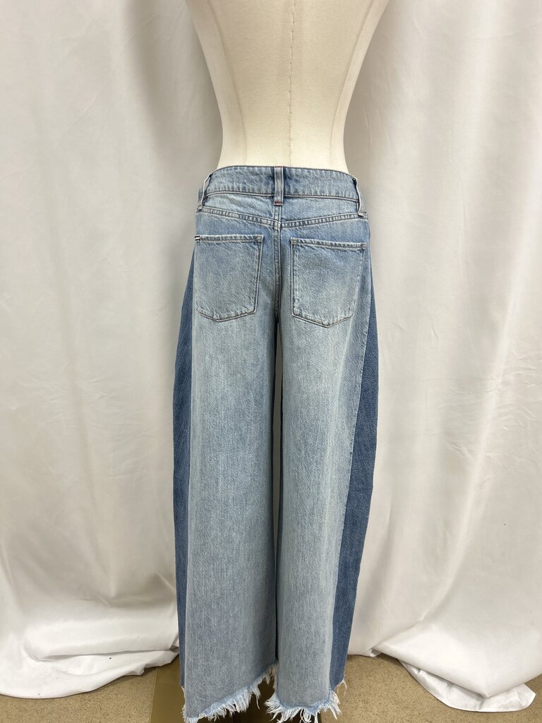 Alice + Olivia Two Tone Jean