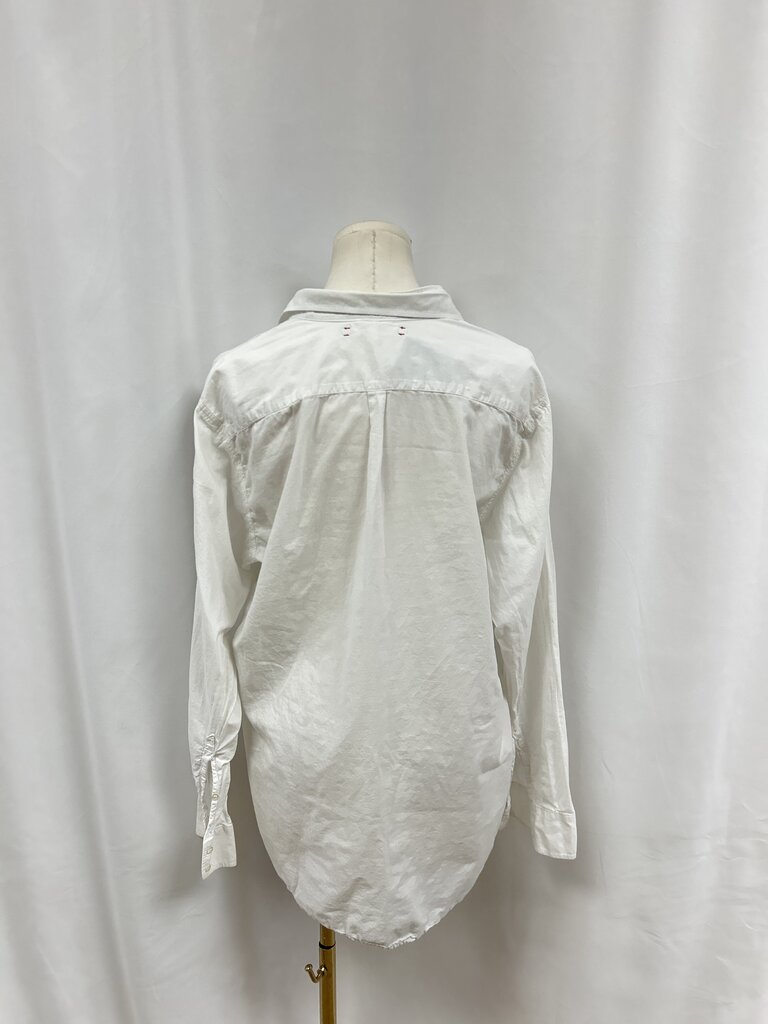 Xirena White Button Up Top
