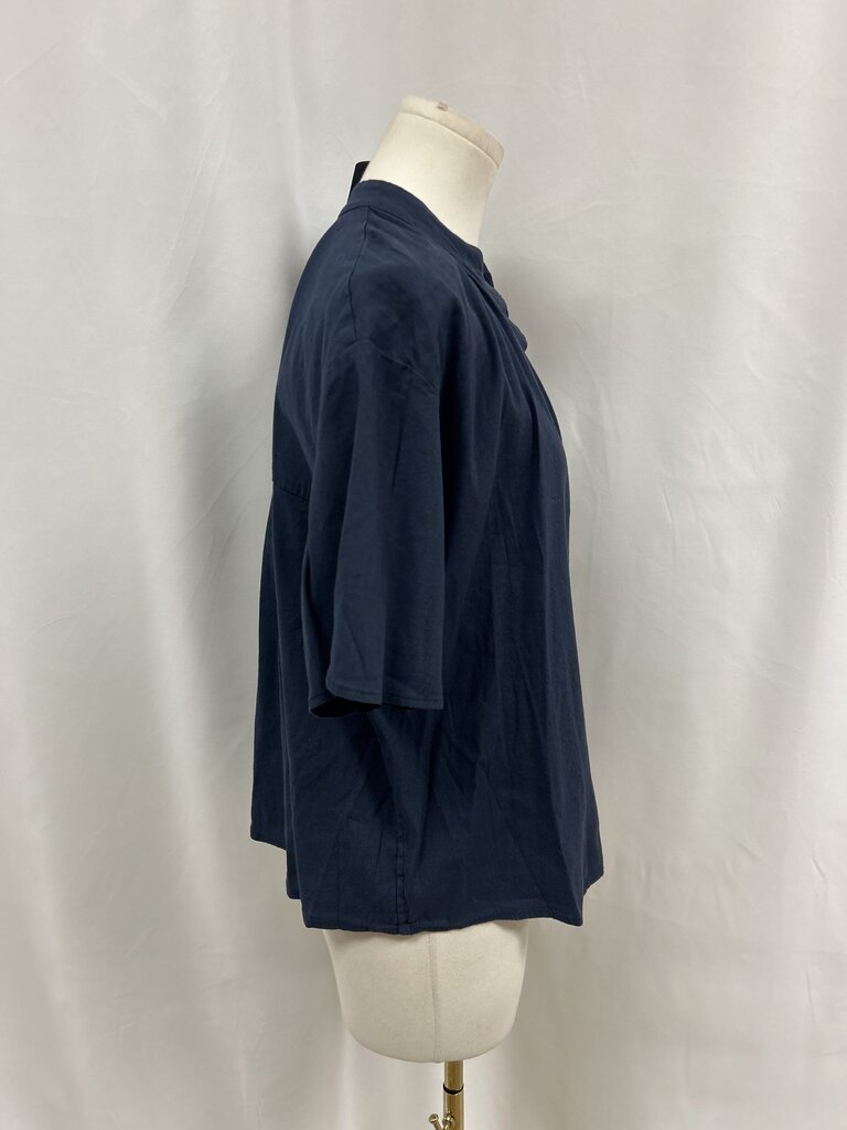 Vince Navy Button Up