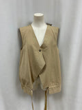Sarah Pacini Tan Vest