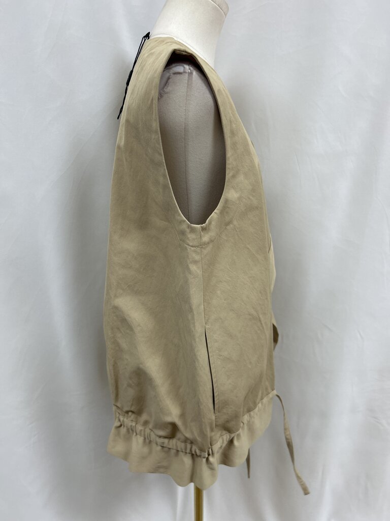 Sarah Pacini Tan Vest