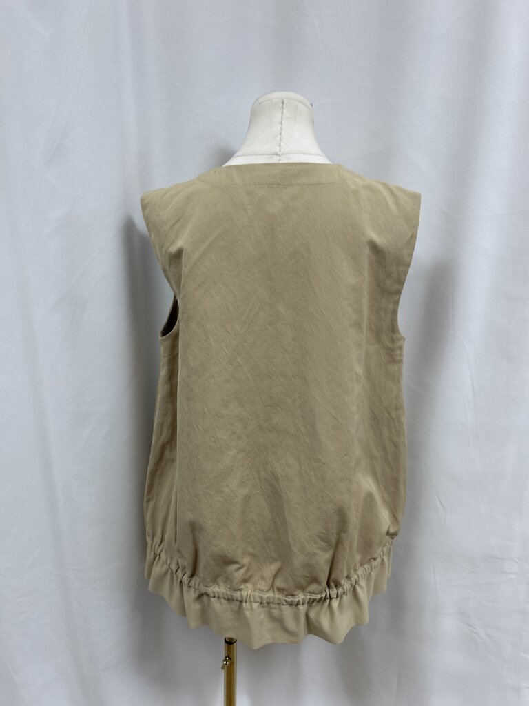 Sarah Pacini Tan Vest