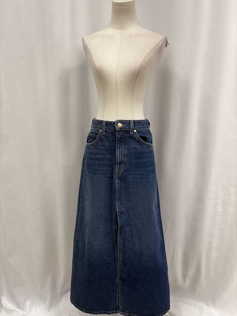 Ulla Johnson Denim Maxi Skirt