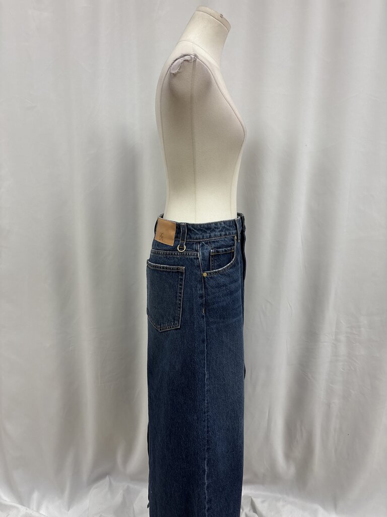 Ulla Johnson Denim Maxi Skirt