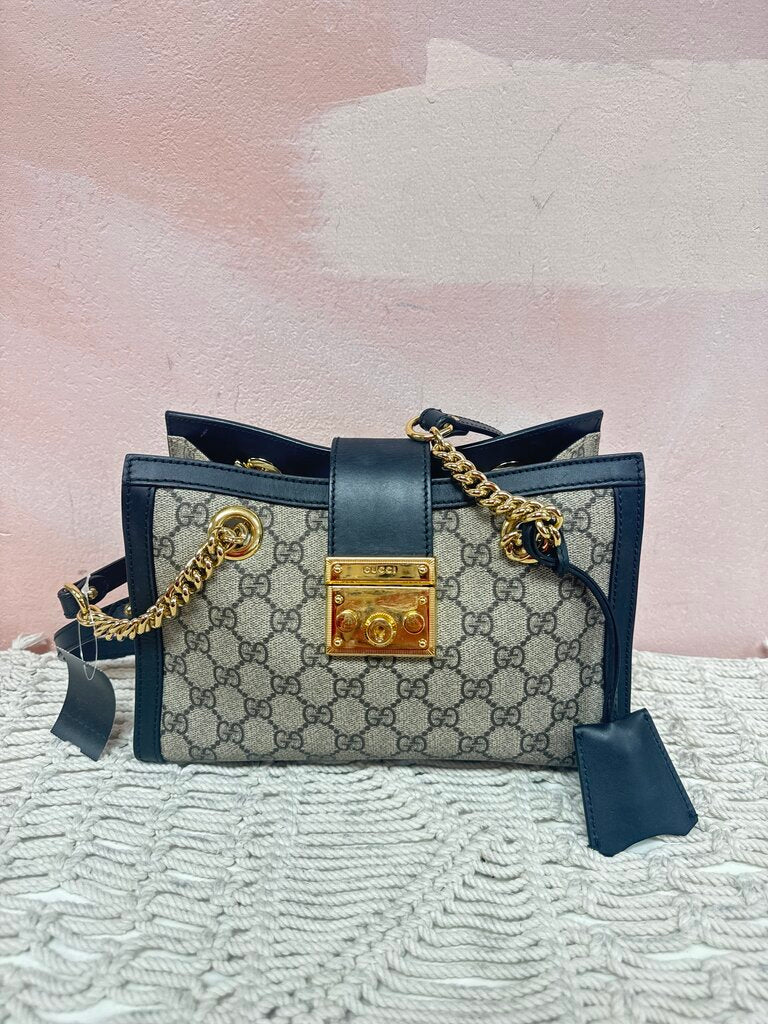 Gucci Supreme Padlock Shoulder Bag