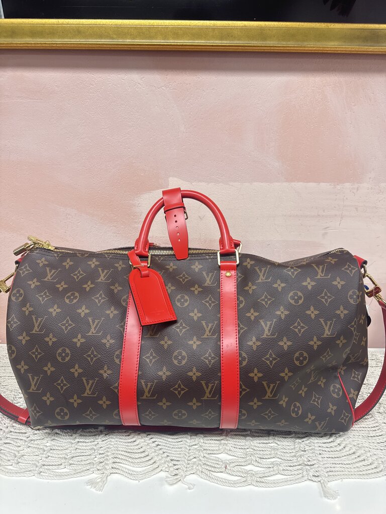 Louis Vuitton Monogram Keepall Bandouliere 50