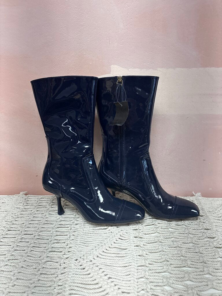 Zimmermann Patent Kitten Heel Boot
