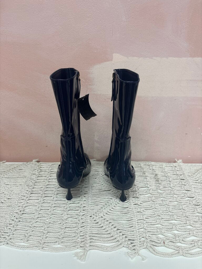 Zimmermann Patent Kitten Heel Boot