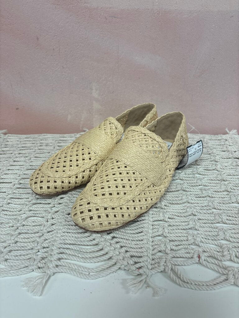 Vince Raffia Flats NWT