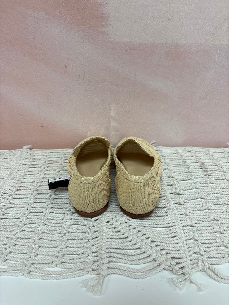 Vince Raffia Flats NWT