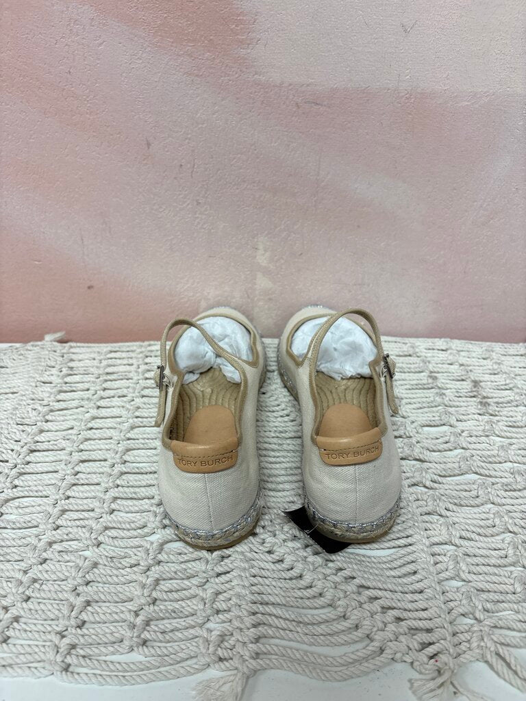 Tory Burch Espadrille Mary Jane NWT w/ Box and Dust Bag