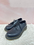 Dr Martens Black Lug Sole Lace Up Flat