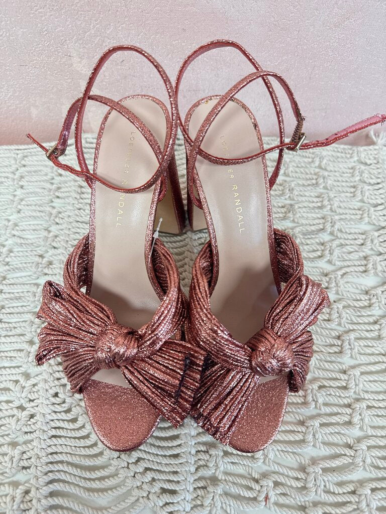 Loeffler Randall Rose Gold Platform Pump