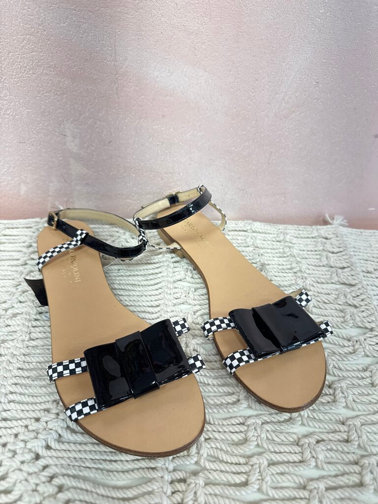 Carlo Pazolini Black and White Sandals