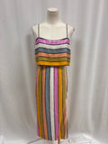 Veronica Beard Sequin Striped Dress