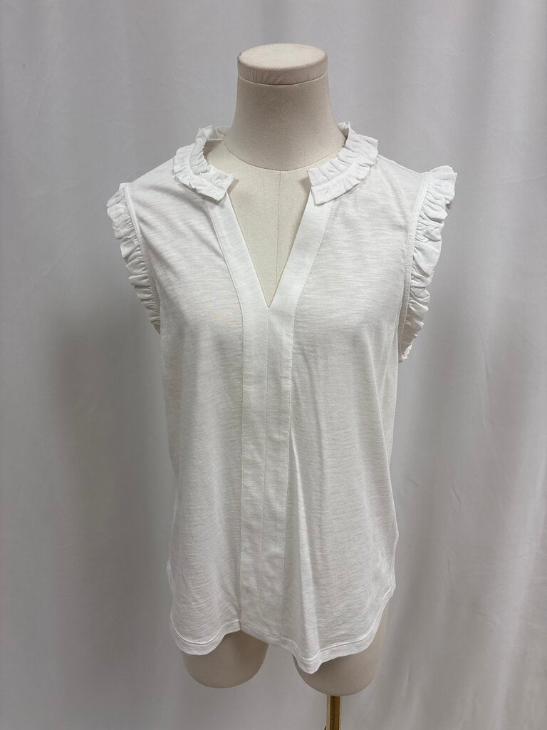 Boden Ruffle Sleeveless Top NWT