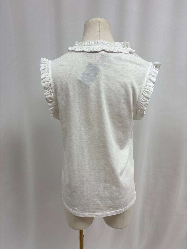 Boden Ruffle Sleeveless Top NWT