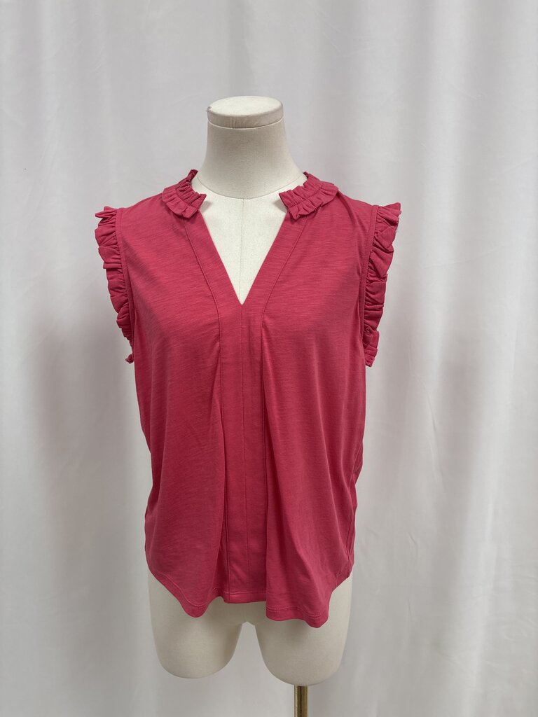 Boden Ruffle Sleeveless Top NWT