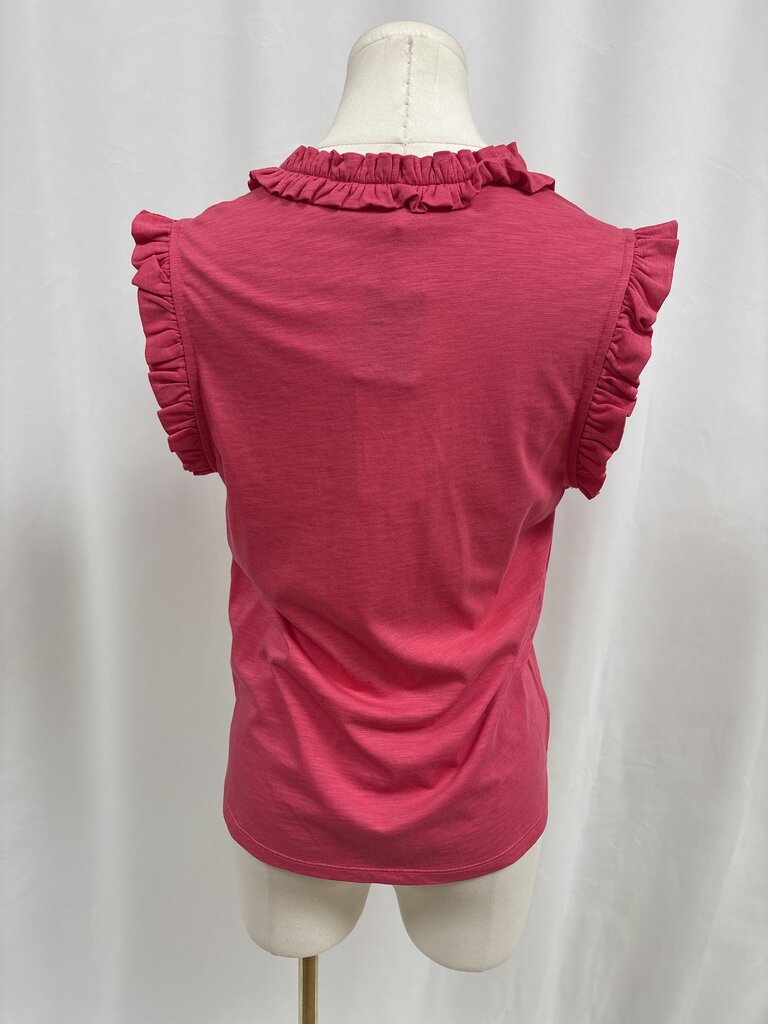 Boden Ruffle Sleeveless Top NWT