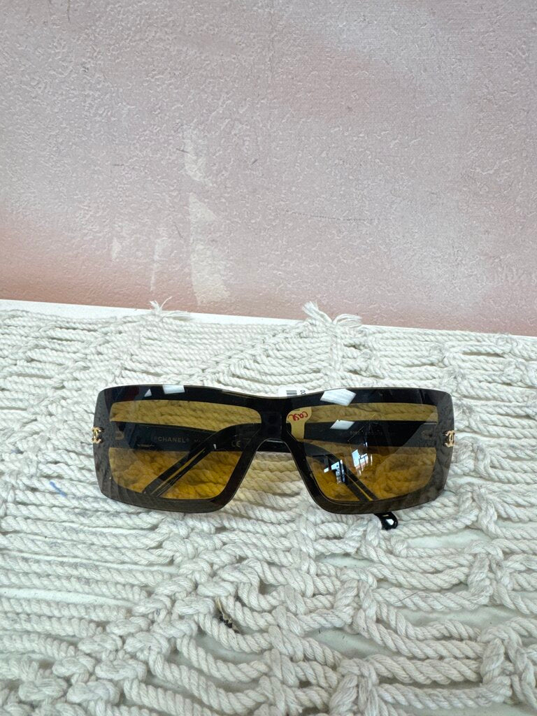 Chanel Shield Sunglasses w/Case