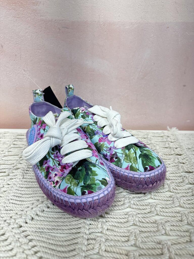 Dolce & Gabbana Floral Espadrille Sneaker