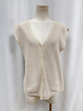 Eileen Fisher Knit Sleeveless Button Up