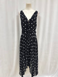 The Kooples Black and White Polka Dot Dress